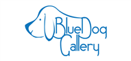 Logoinn created this logo for Blue Dog Gallery - who are in the Wholesale Logo Design  Sectors
