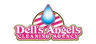 Logoinn created this logo for Dell's Angels Cleaning Agency - who are in the Cleaning Services Logo Design  Sectors