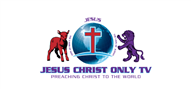 Logoinn created this logo for JESUS CHRIST ONLY TV - who are in the Church Logo Design  Sectors