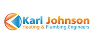 Logoinn created this logo for Karl Johnson Heating & Plumbing Engineers - who are in the Engineering Services Logo Design  Sectors