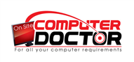 Logoinn created this logo for On Site Computer Doctor - who are in the Computer Logo Design  Sectors
