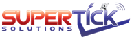 Logoinn created this logo for Supertick Solutions - who are in the Communication Logo Design  Sectors