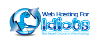 Logoinn created this logo for Web Hosting For Idiots - who are in the Computer Logo Design  Sectors